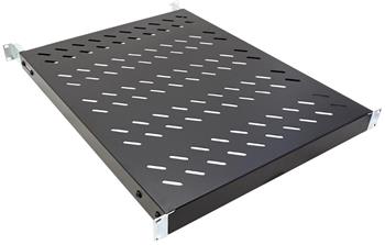 19" police 1U, 565mm, max. 50kg, černá