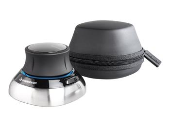 3Dconnexion SpaceMouse Wireless - 3D myš - 2 tlačítka - bezdrátový - Bluetooth, 2.4 GHz