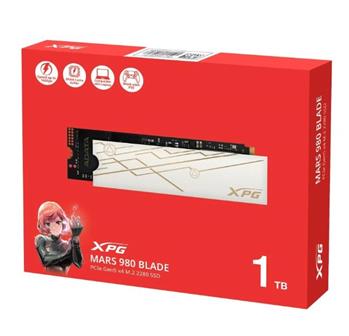 ADATA SSD 1TB XPG MARS 980 BLADE, PCIe Gen5x4, M.2 2280