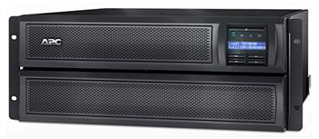 APC Smart-UPS X 2200VA (1980W) Rack 4U / Tower LCD, hloubka 483 mm