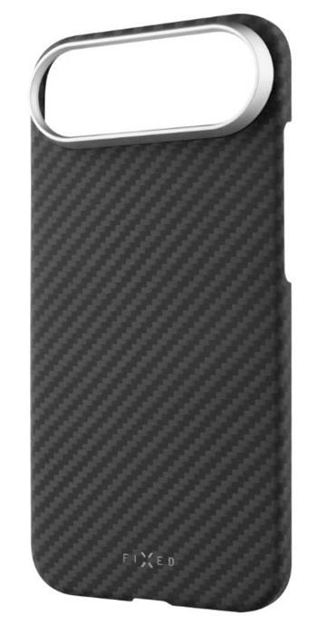 Aramidový zadní kryt FIXED MagVelar s podporou MagSafe pro Apple iPhone Air, černý