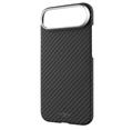 Aramidový zadní kryt FIXED MagVelar s podporou MagSafe pro Apple iPhone Air, černý
