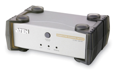 Aten CS-231C DataSwitch elektronický 1:2 (kláv.,VGA,myš) USB + PS/2