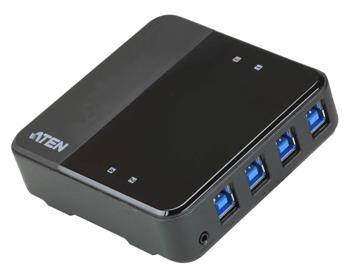 Aten US-3344 USB 3.1 Gen1 Přepínač periferií 4:4