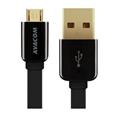 AVACOM MIC-120K kabel USB - Micro USB, 120cm, černá