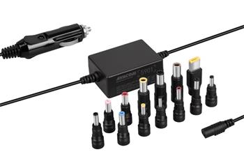 AVACOM QuickTIP-CAR 65W - univerzální autoadaptér pro notebooky + 13 konektorů