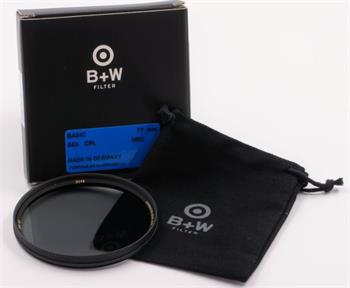B+W cirkulárně polarizační filtr Basic MRC 77mm