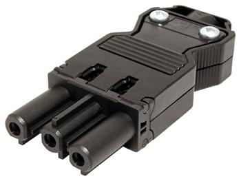 BACHMANN Konektor síťový 230V/20A, samice, na kabel (GST18)