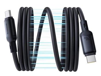 Baseus PicoGo magnetic USB-C/USB-C 1m 240W černý