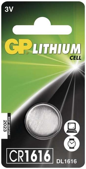 Baterie GP CR1616 1ks