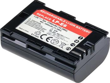 Baterie T6 power Canon LP-E6, LP-E6N, 1700mAh, 12,2Wh