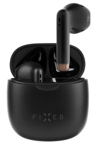 Bezdrátová TWS sluchátka FIXED Pods, černá