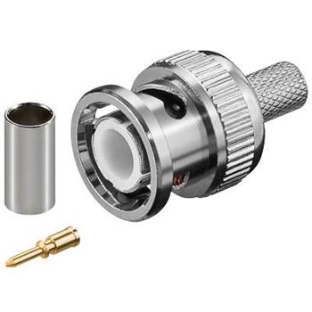 BNC konektor, 50 Ohm, crimp