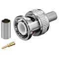 BNC konektor, 50 Ohm, crimp