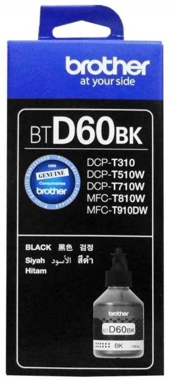 BROTHER BTD60BK černý inkoust, 6500stran