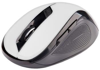 C-TECH Myš WLM-02 bezdrátová, 6tlač. černo-bílá