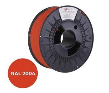 C-TECH PREMIUM LINE, PETG, oranžová pravá, RAL2004, 1,75mm, 1kg
