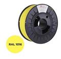 C-TECH PREMIUM LINE, PLA, sírová žlutá, RAL1016, 1,75mm, 1kg
