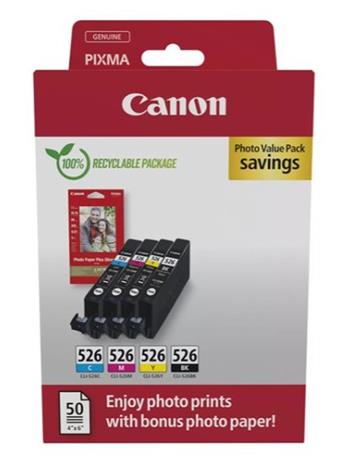 Canon cartridge CLI-526 C/M/Y/Bk Photo Value Pack