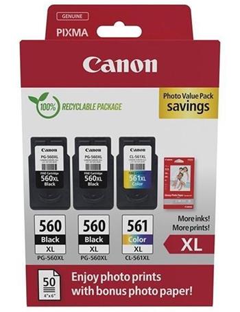 Canon cartridge PG-560XL x2 / CL-561XL Photo Value Pack