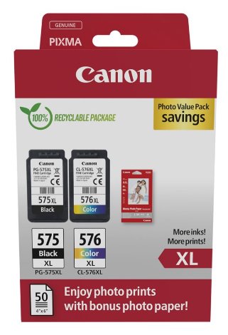 Canon cartridge PG-575 XL / CL-576 XL Photo Value Pack