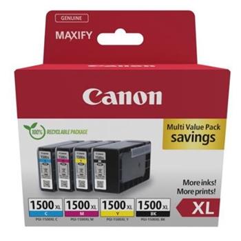 Canon ink. náplň PGI-1500XL BK/C/M/Y multipack