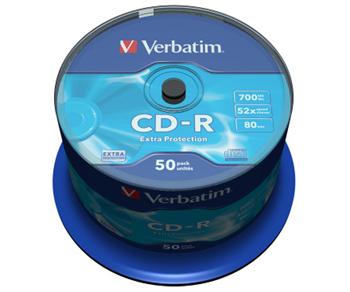 CD-R 80 min. Verbatim DL spindl po 50ks