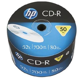 CD-R HP 700MB (80min) 52x 50-spindl Bulk