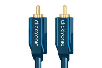 Clicktronic HQ OFC Kabel cinch(M) - cinch(M), audio, 1m