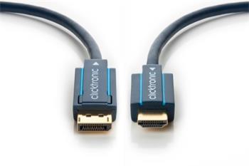 ClickTronic HQ OFC kabel DisplayPort M - HDMI M, 2m