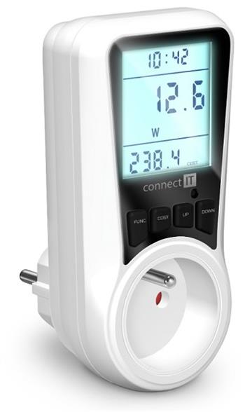 CONNECT IT CES-2020-WH PowerMeter Pro digitální měřič spotřeby el. energie