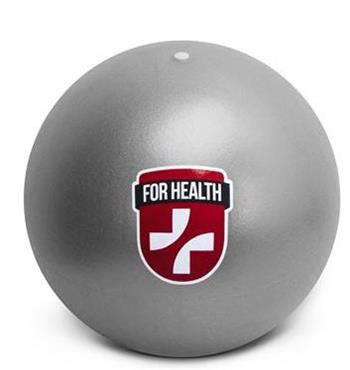 CONNECT IT FOR HEALTH Ergonomický overball 25 cm, ŠEDÝ