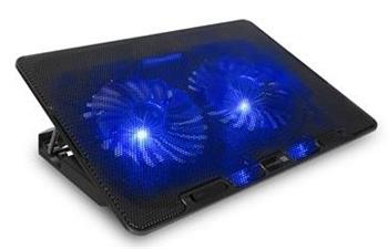 CONNECT IT FrostBreeze chladicí podložka pod notebook, ČERNÁ