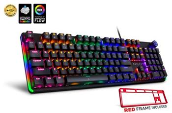 CONNECT IT Mechanická klávesnice NEO2 + CZ + SK layout Černo-Červená