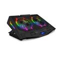 CONNECT IT NEO RGB chladicí podložka pod notebook, ČERNÁ