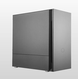 Cooler Master case Silencio S400 Steel, micro-ATX, Mini Tower, černá, bez zdroje