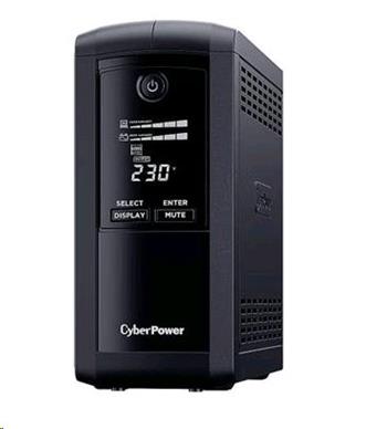 CyberPower Value Pro serie GreenPower UPS 700VA / 390W, české zásuvky