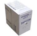 DATACOM UTP drát CAT6 PVC 305m box šedý