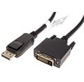DisplayPort - DVI kabel, DP(M) -> DVI-D(M), 1920x1200@60Hz, 3m