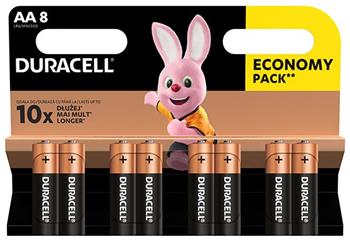 DURACELL - Basic baterie AA 8 ks