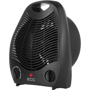 ECG TV 3030 Heat R Black, teplovzdušný ventilátor