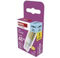 Emos LED žárovka Classic JC / G9 / 4,3 W (48 W) / 600 lm / studená bílá ZQ9D34