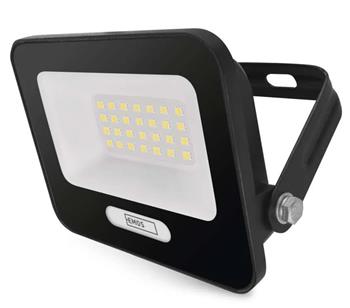 Emos ZS2224B LED reflektor GLARO 20W, černý, IP65, 2000 lm, neutrální bílá