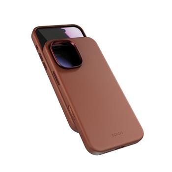 Epico Mag+ kožený kryt iPhone 17 - hnědá