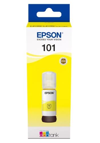 Epson 101 EcoTank bottle, C13T03V44A, žlutý (yellow), 70 ml