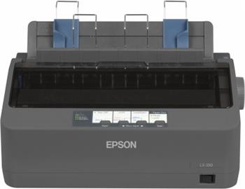EPSON LX-350, A4, 9 jehel, 347 zn/s, 1+4 kopii, USB, LPT, COM