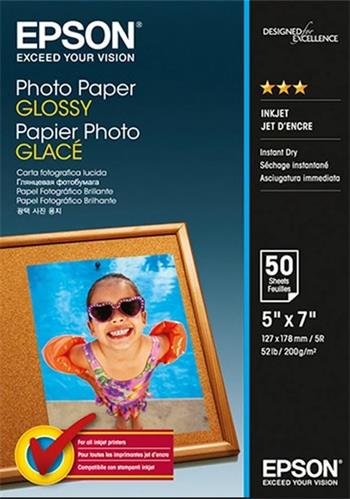 EPSON Photo Paper Glossy 13x18cm 50 listů