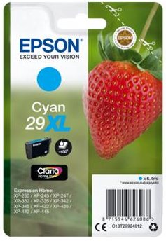 Epson Singlepack Cyan 29XL Claria Home Ink