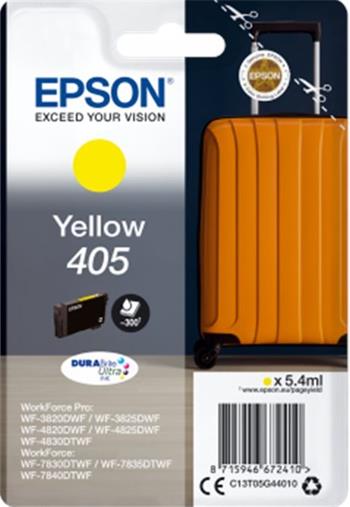 Epson Singlepack Yellow 405 DURABrite Ultra Ink