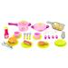 G21- Dětská kuchyňka velká s příslušenstvím růžová
